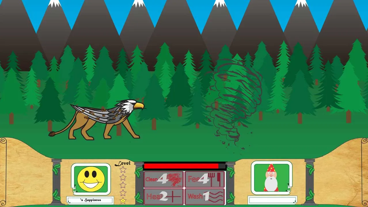 Screenshot of Griffin poop being cleaned